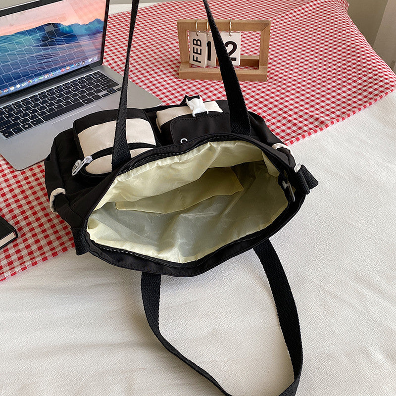 Men's Fashion Versatile Nylon Messenger Bag - Commute Sling Bag